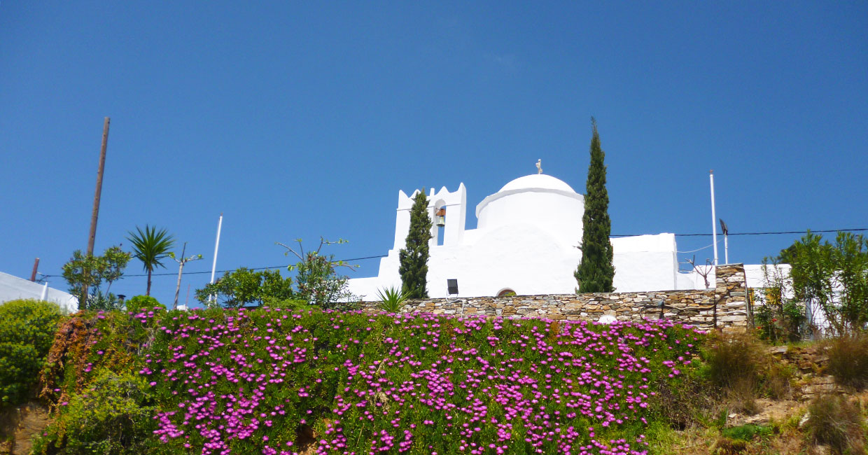 L'église de Panagia Barou à Sifnos